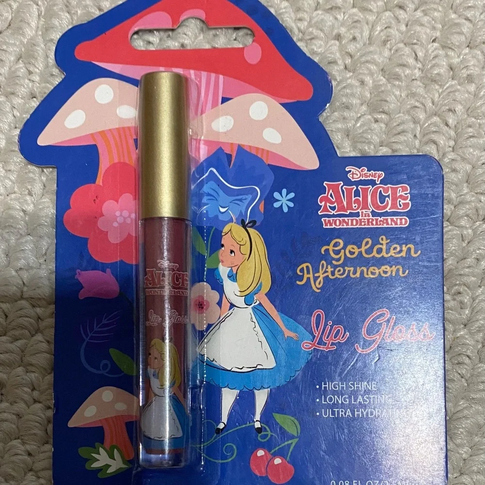 Alice in Wonderland 3 set of lipglosses